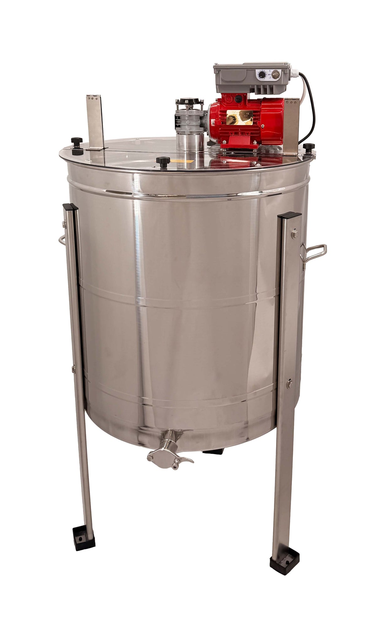 4-frame self-reversing honey extractor, German standard/Zander