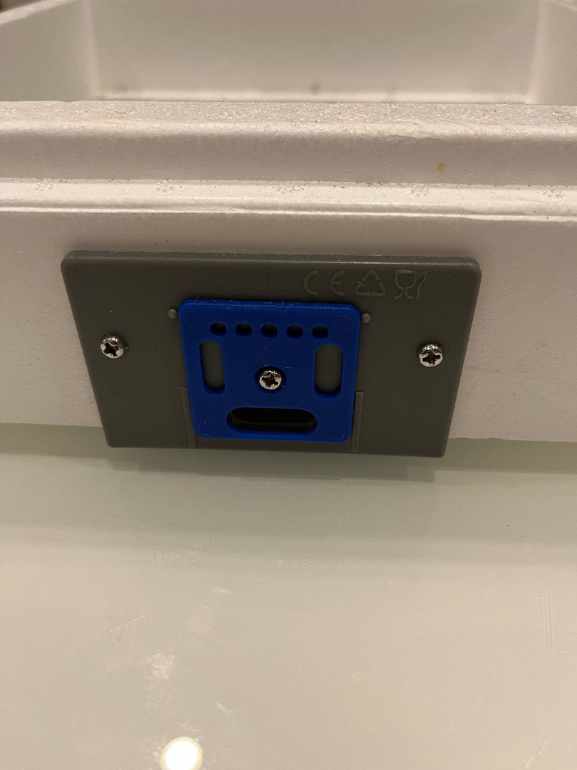 Mini Plus Fluglochrosette Fluglochschieber Drohnensperre Belegstellen Blau Grün Weiß rot Gelb