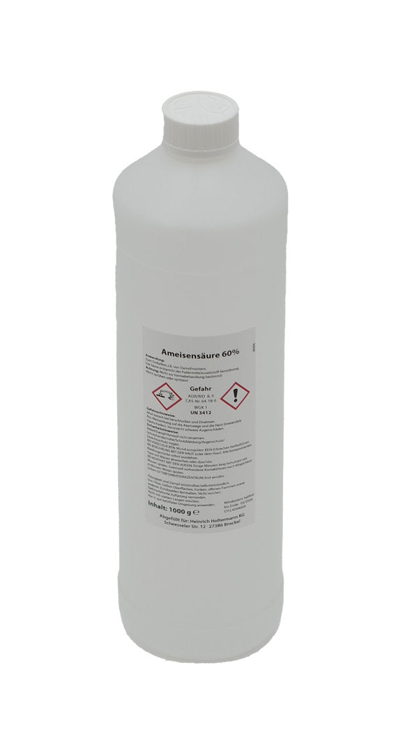 Ameisensäure technisch 60% nicht für Varroa Behandlung