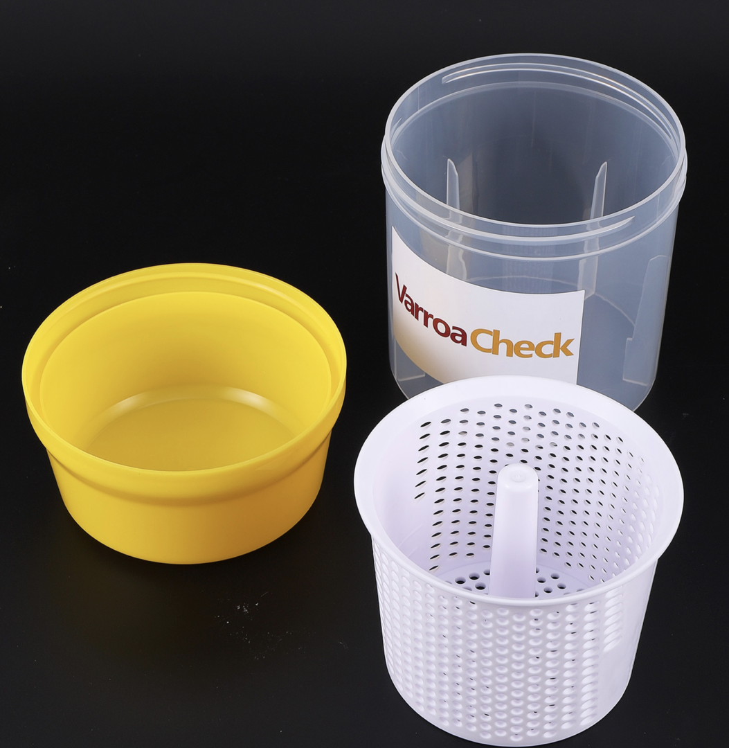 Befallskontrolle Varroa Check Varroa Test MIlbenbefall Puderzucker