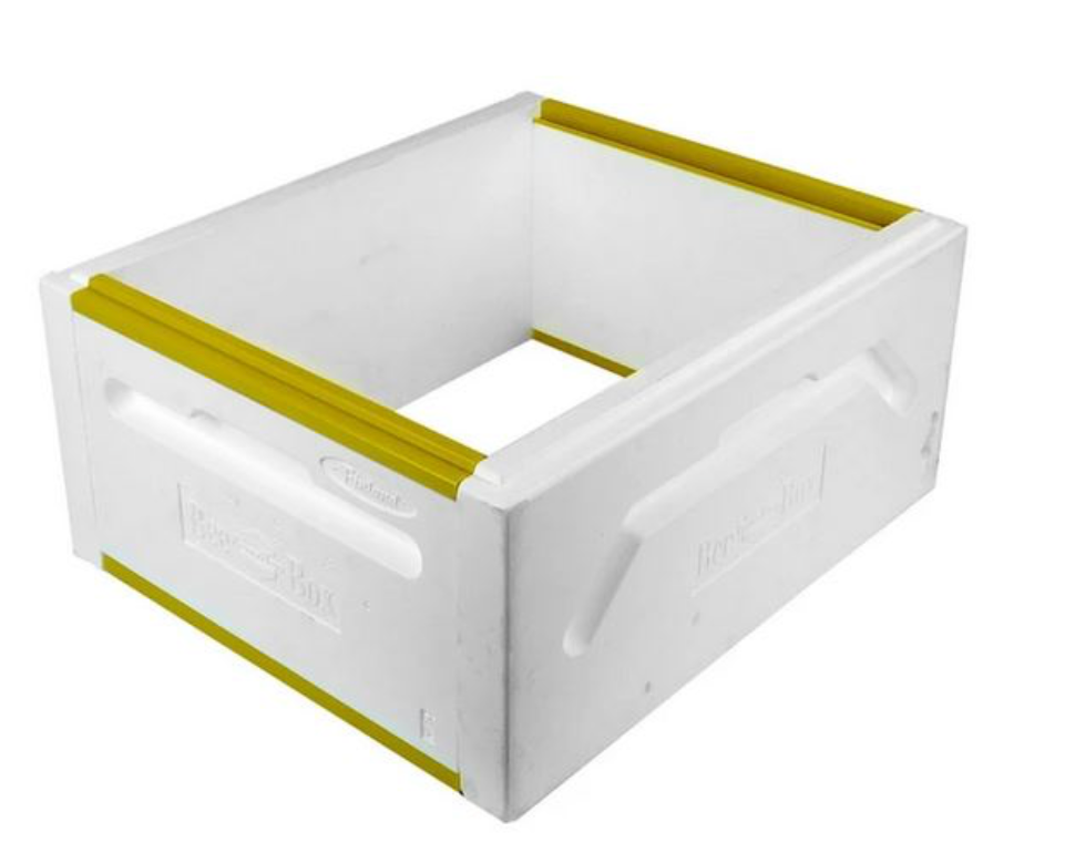 BeeBox Beutenserie aus EPS Zubehör Honigräume Futterzargen....