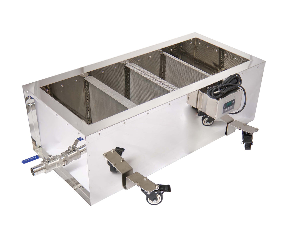 Bienenwagner Honigsumpf 140 kg Beheizt Honig klären und sieben mit 4 Filterkammern