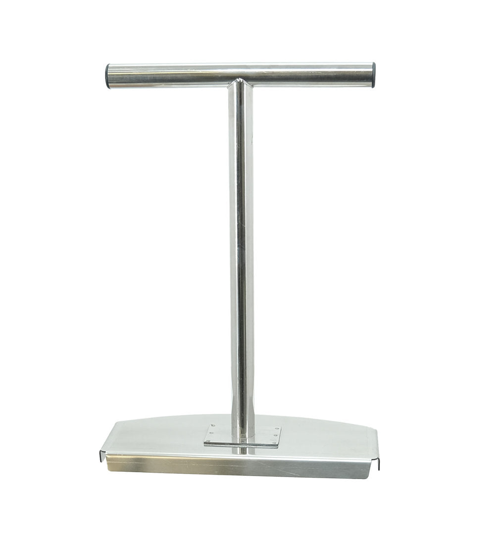 Stainless steel hand plunger for all steam wax melters to squeeze the wax out of the residue