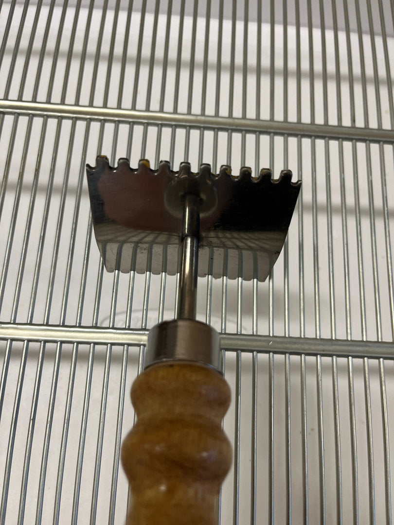 Kratzer für Absperrgitter leichte Reinigung Reinigungskratze