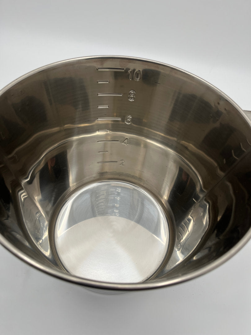 Was- en honingemmer 10 liter roestvrijstalen was-smeltpot