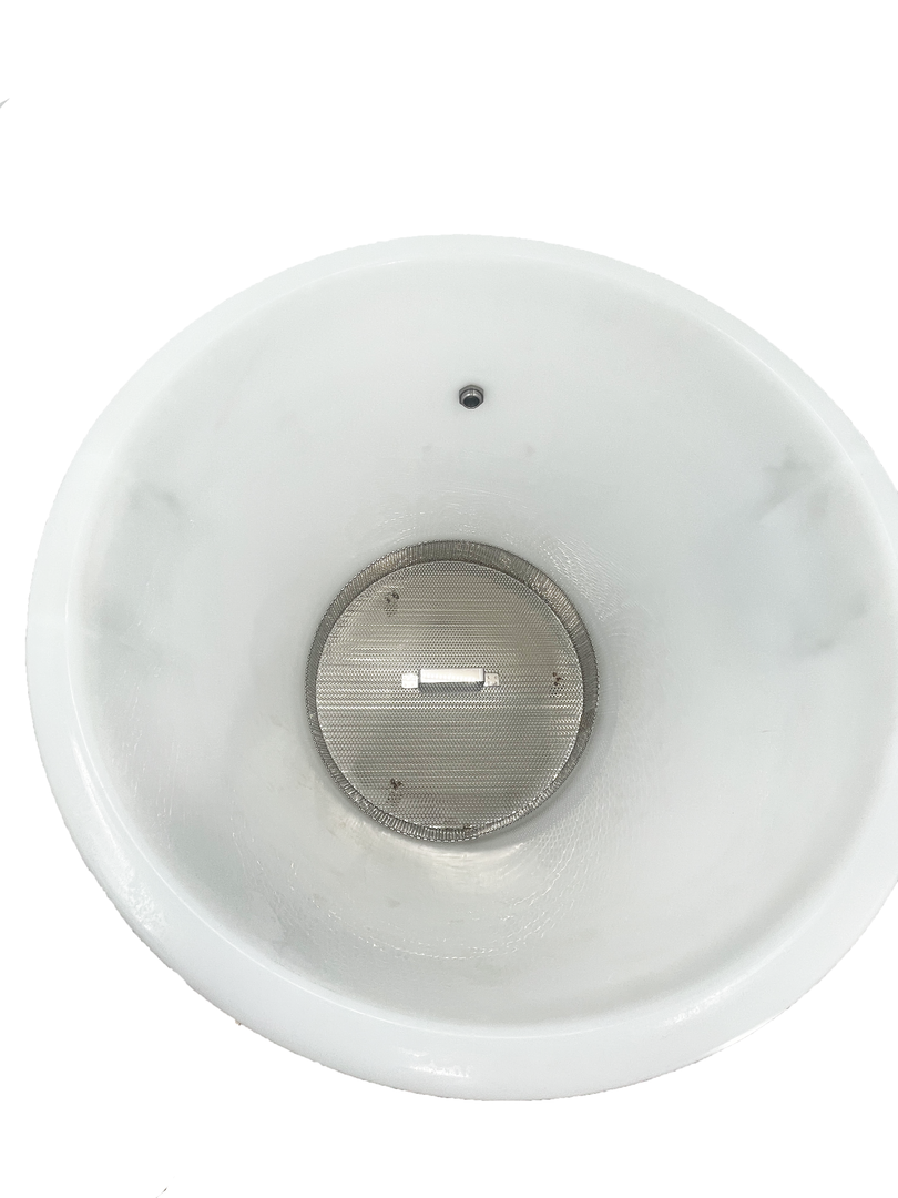 Scaldacera a vapore con inserto filtrante in acciaio inox Scaldacera da 100 l