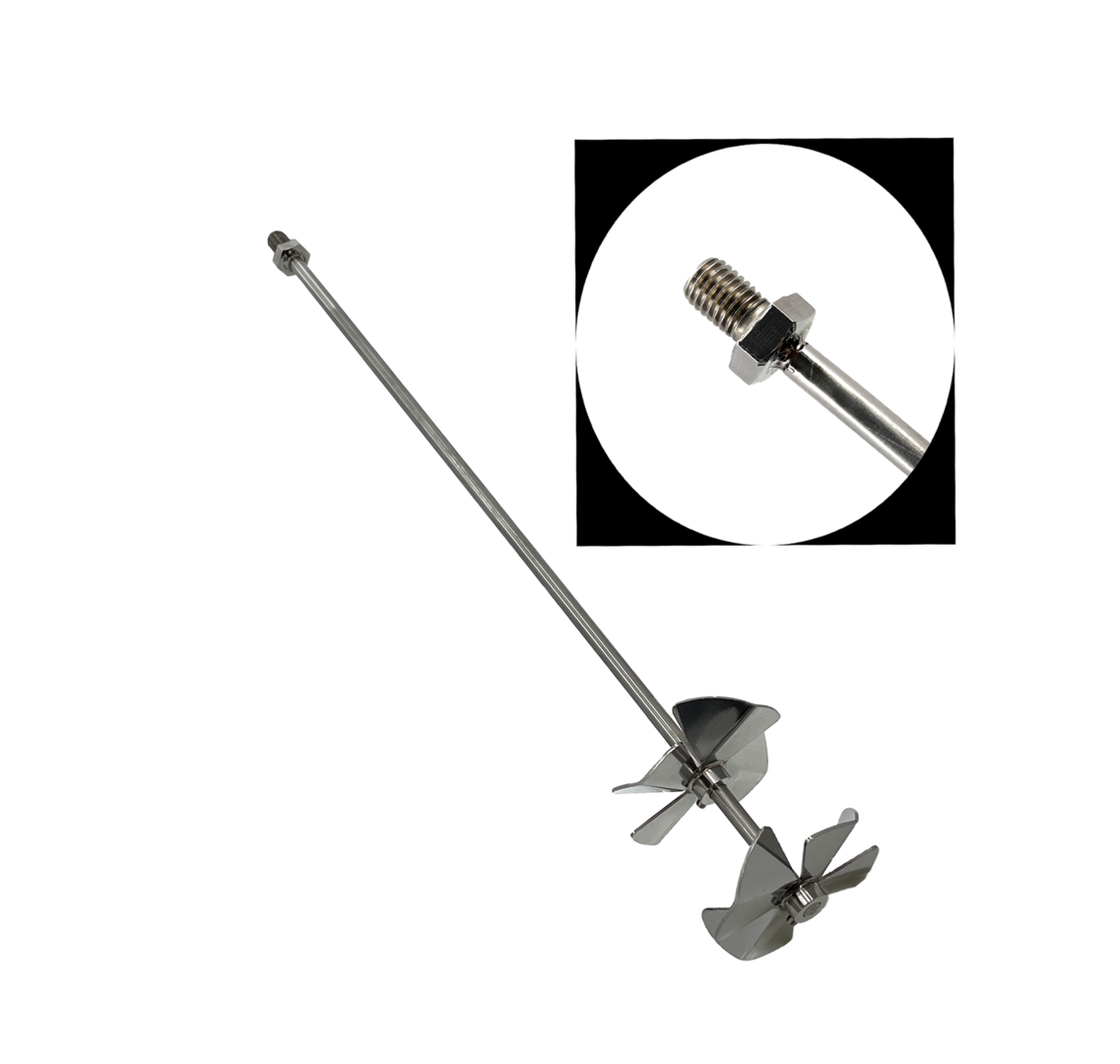 Honey stirrer, honey stirring propeller with M14 screw thread, stirrer and mortar mixer