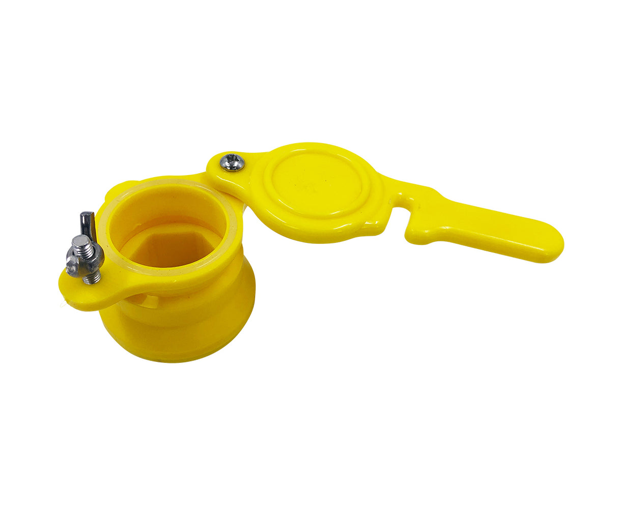 Quetschhahn Kusstoff mit Kontermutter Ø 40 mm