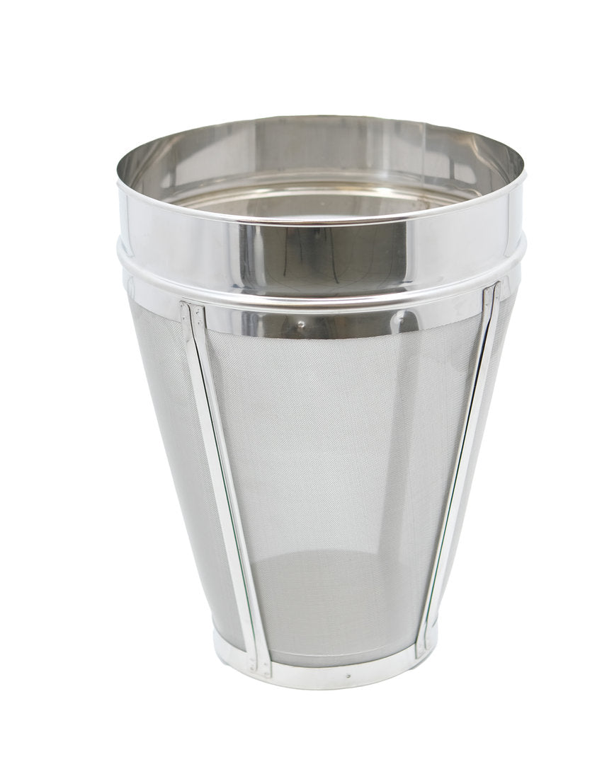 Feinsieb Einsatz Kegelsieb Spitzsieb für 30 35Kg Siebkübel Feinfiltersieb Edelstahl