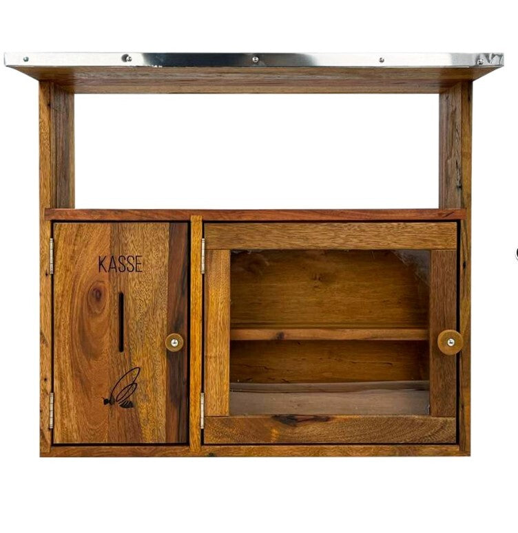 Zelfbedieningshoningverkoopplank - op vertrouwen gebaseerde verkoopautomaat