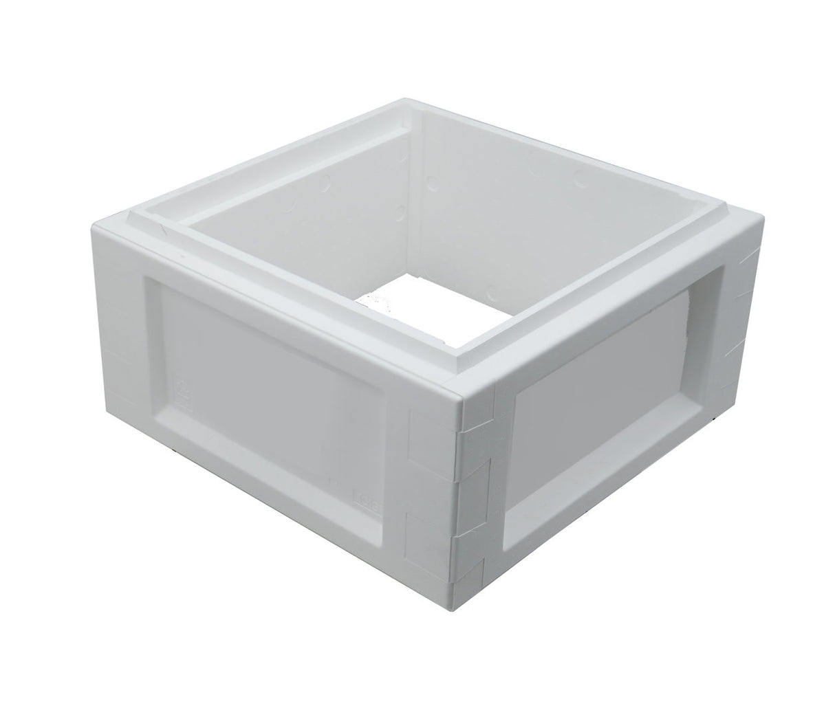 Original Segeberger Beute 3 Zargen in Teilen mit Schienen Deutsch Normal Styropor Beute