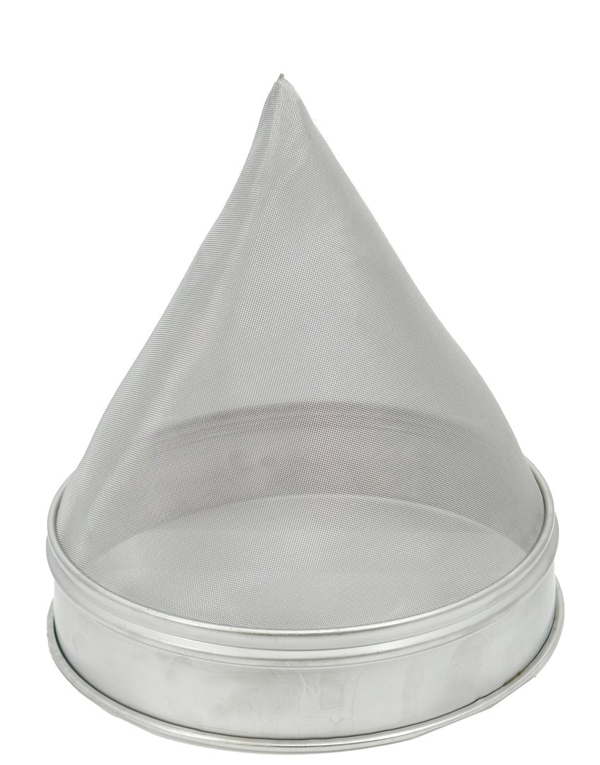 Tamis pointu à miel inox fin Convient pour 3 pattes et nos embouteilleurs