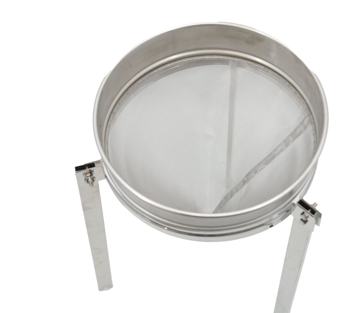 Tamis pointu à miel inox fin Convient pour 3 pattes et nos embouteilleurs