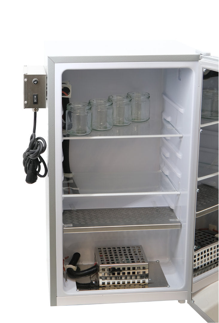Stainless steel honey warming cabinet with digital temperature control