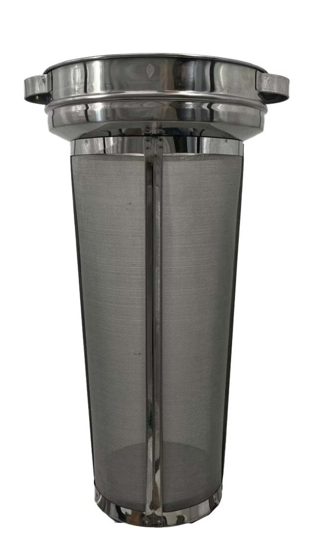 Tamis conique fin en acier inoxydable, tamis pointu pour récipient de 50 kg, tamis filtrant fin