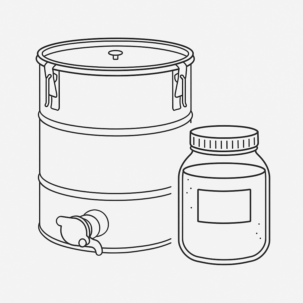 Abfüllen und Lagern