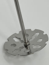 Up and Down Honey Stirrer, Large, Manual Honey Stirring Tool with Handle