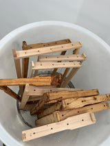 Steam wax melter with stainless steel filter insert, 100l wax melter