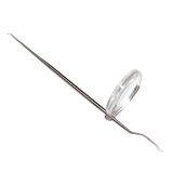 Umlarvnadel zweiseitig mit abnehmbarer Lupe Edelstahl Bienen Königin Umlarvwerkzeug Umlarvlöffel