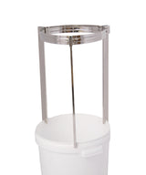 Dreibein Stativ aus Edelstahlfür Spitzsieb 32cm / 33cm Passt auf jeden Behälter, Sieben, Spitzsieb