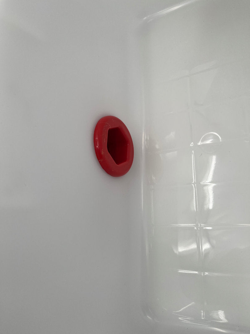 Entdecklungsgeschirr Komplett mit Kunstoff Filter und Quetschhahn