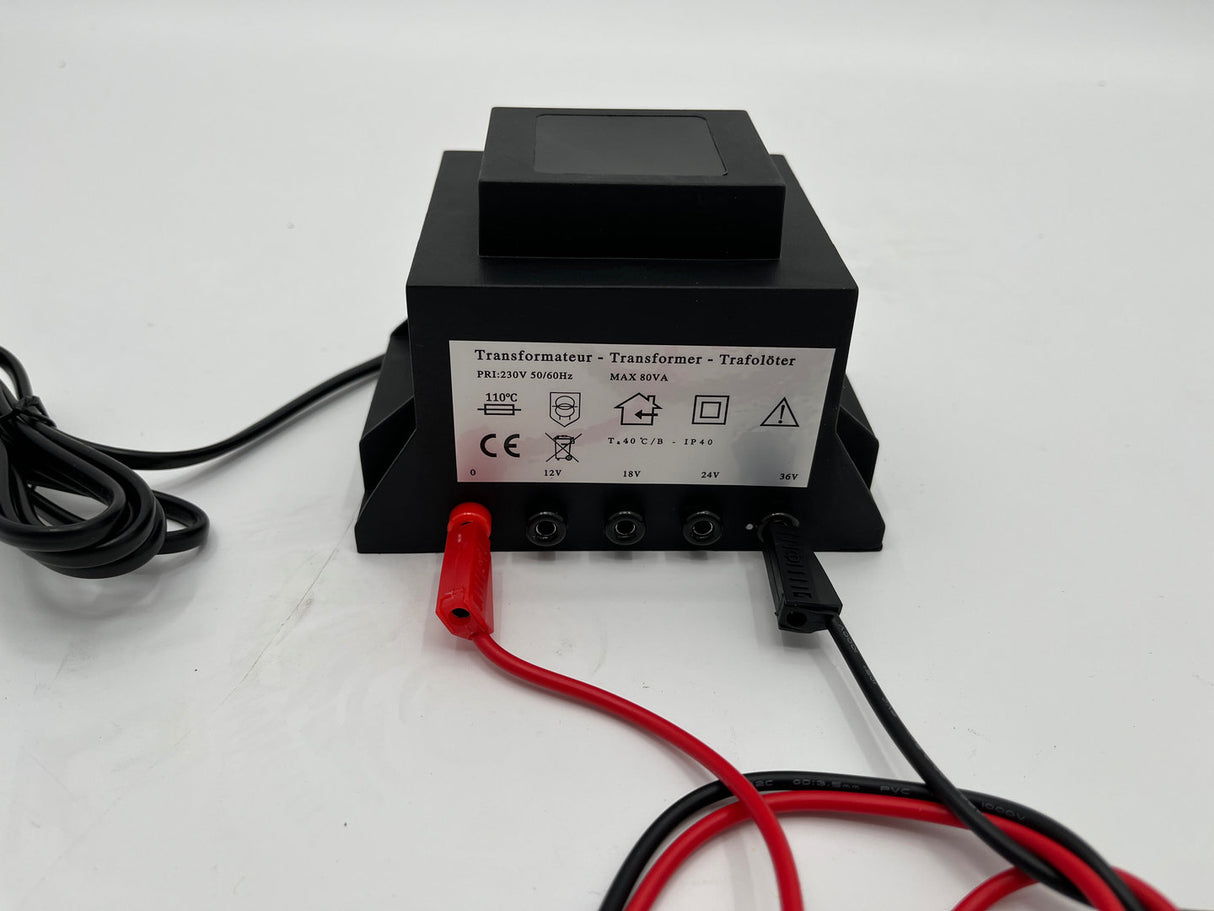 Transformer solderer for foundation sheets, powerful 18-36V 80VA honeycomb solderer