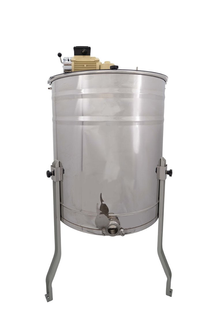 Honingextractor 53cm 4/8 frames RVS motor Duitse standaard Zander Dadant Hobby Line