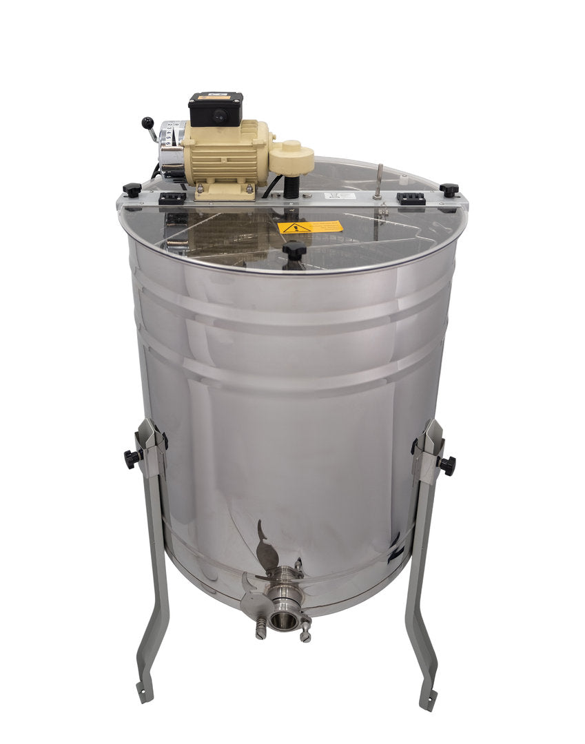 Honingextractor 53cm 4/8 frames RVS motor Duitse standaard Zander Dadant Hobby Line