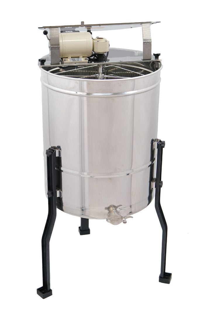 Honingzuiger 4/8 Honingraat roestvrijstalen motor Duitse normale snoekbaars Dadant 52 cm diameter