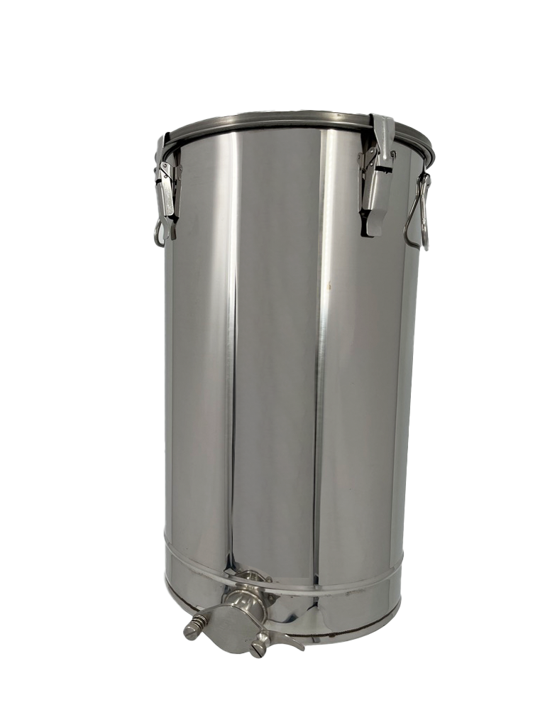 Honig Abfüller aus Edelstahl 50 kg Abfüllkübel Honigabfüller Abfüller