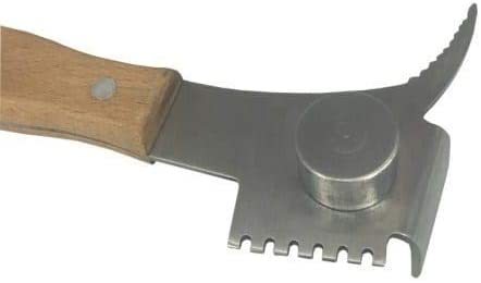 Beekeeping tools: hive tool, comb lifter, comb scraper, multi-tool