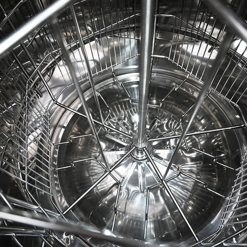 Extracteur de miel tangentiel radial 5/10 nid d'abeille Zander DN Dadant Hand Profi Line