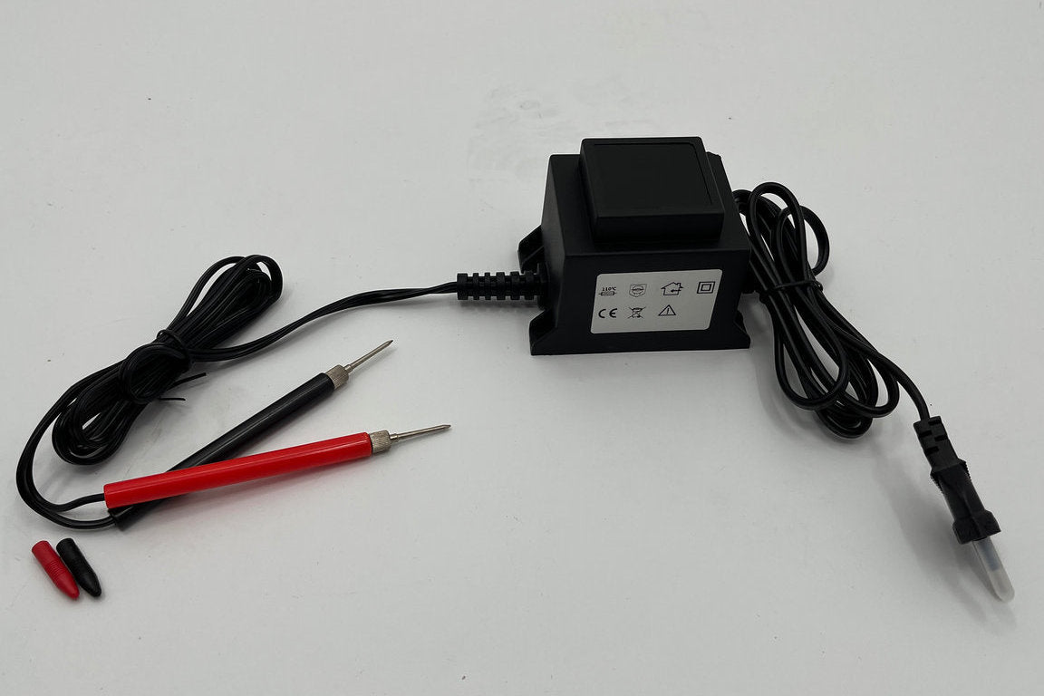 Transformer soldering iron for foundation sheets, soldering foundation sheets, 24V 60Va