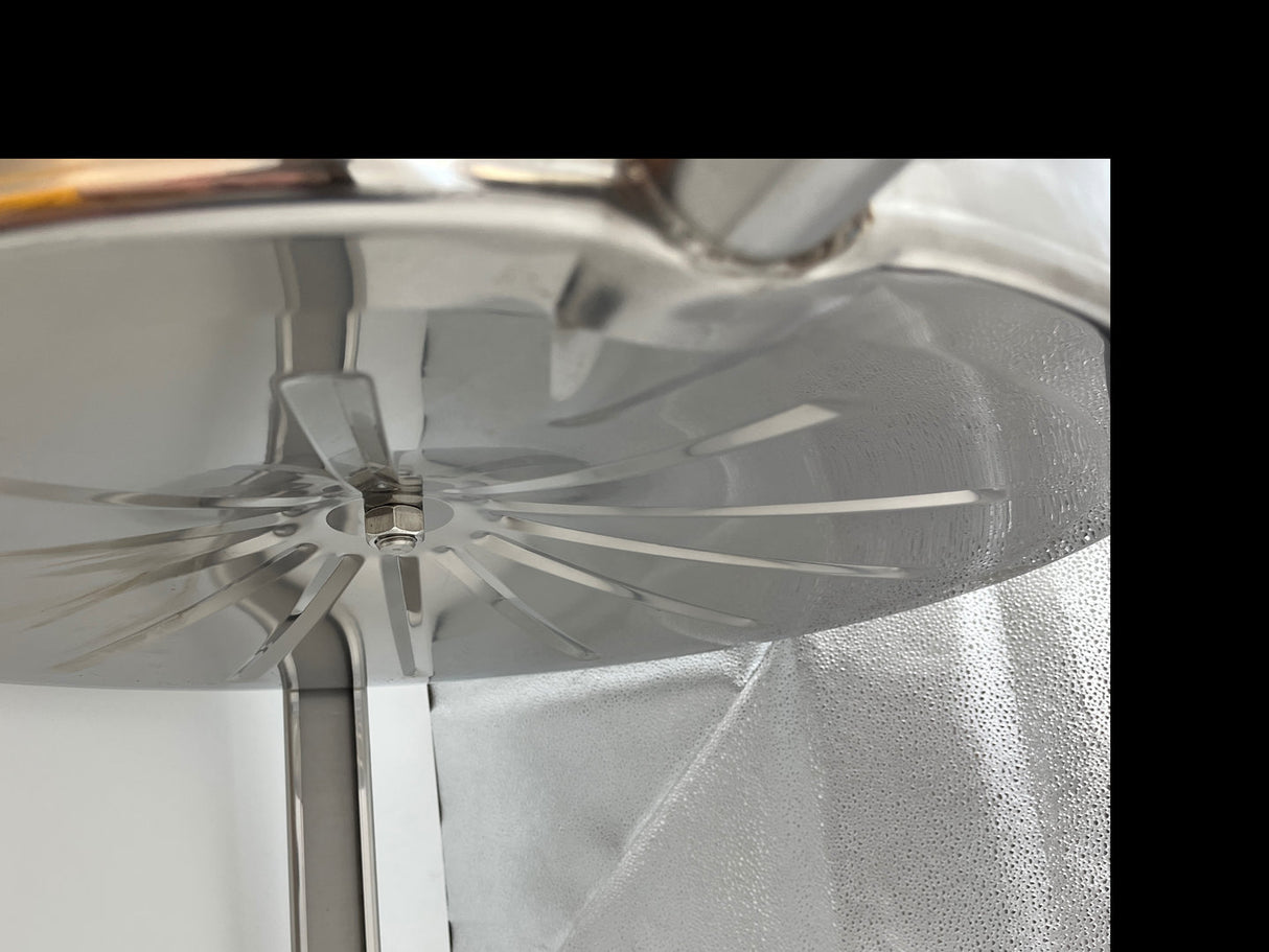 8 frames self-reversing extractor Zander, Langstroth, DN, Dadant HR