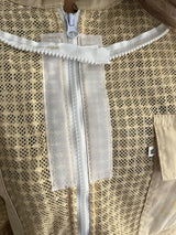 Imkeranzug Overall Schutzanzug Bienen Belüftet Beige Creme