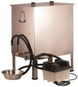 Wachsschmelzer Groß Edelstahl 24 Waben 62x62cm Dampfwachsschmelzer