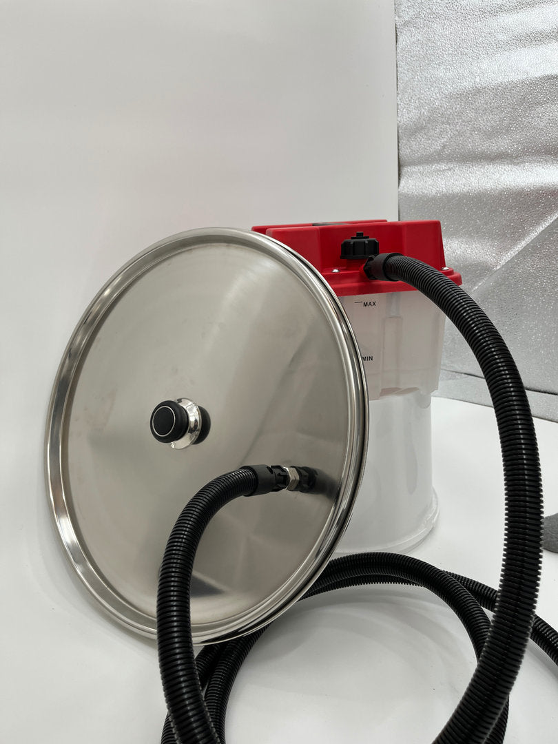 Scaldacera a vapore tondo in acciaio inox diametro 64 cm fino a 30 favi