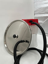 Scaldacera a vapore tondo in acciaio inox diametro 64 cm fino a 30 favi