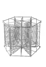 6 honingraat zelfomkerende spinner Duitse normale Zander Dadant Hr