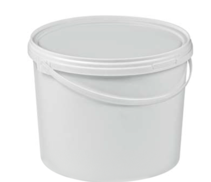 Honigeimer 12,5 Kg Imkereibedarf Honigeimer Weiß mit Decke sehr stabil