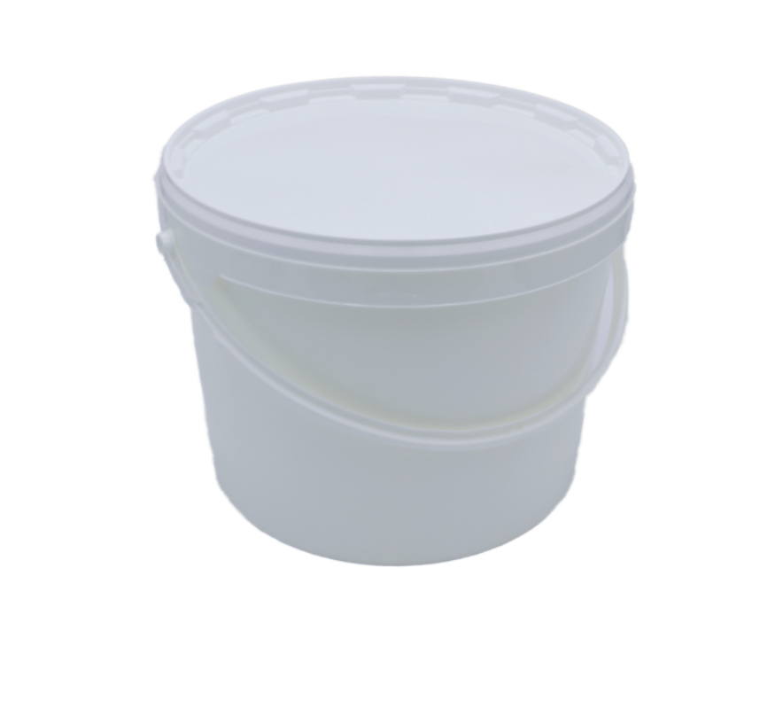 Honigeimer 12,5 Kg Imkereibedarf Honigeimer Weiß mit Decke sehr stabil