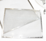 Seau de remplissage et tamis en acier inoxydable seau de remplissage et seau filtrant 30kg 35Kg avec tamis horizontaux