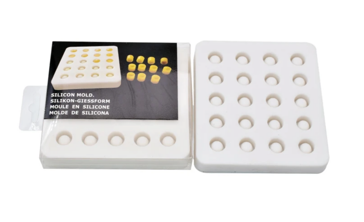 Gießform 20er Weiselbecher Königin Zellen Silikon form zur Königinzucht