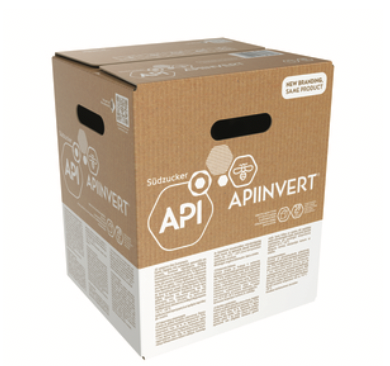 Apiinvert 28 kg Paket Karton Bienenfutter Sirup Winterfutter Flüssigfutter
