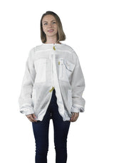 Imkeranzug Elegant Bee Overall Schutzanzug Bienen Belüftet Netzgewebe Weiss