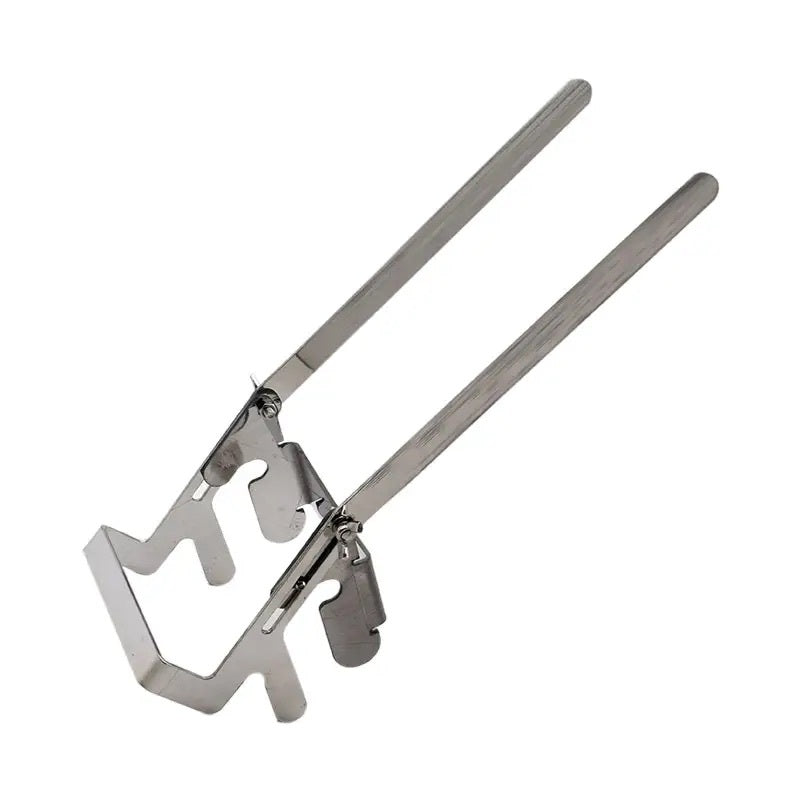 Adjustable bucket holder for all stainless steel bottling buckets, honey buckets, and pails