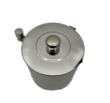 Contenitore per versare la cera d'api grande recipiente per versare in acciaio inossidabile a doppia parete ca. 2 litri