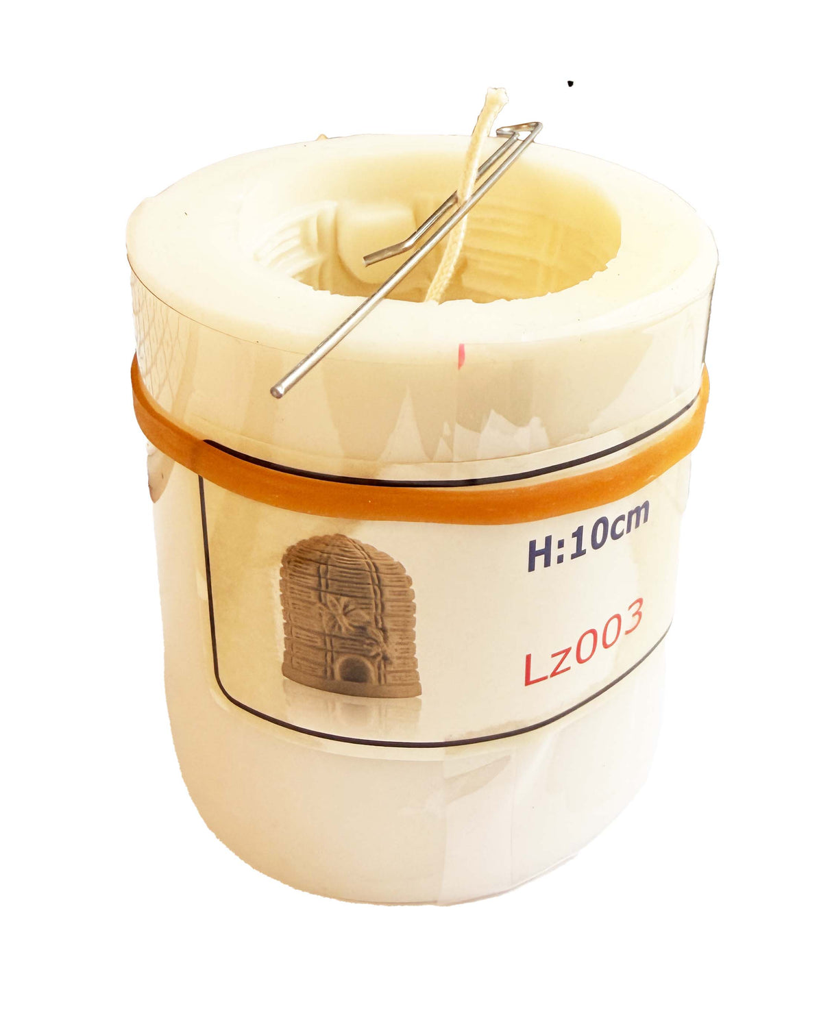 Stainless steel wick holder, wick clip, holder for candle wicks