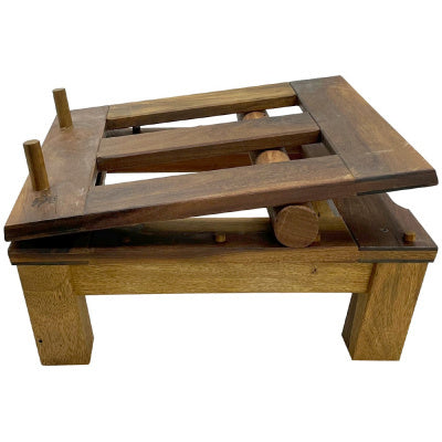 Houten vulmal voor honingvullers en emmers