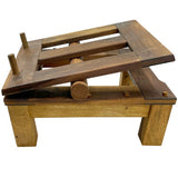 Houten vulmal voor honingvullers en emmers